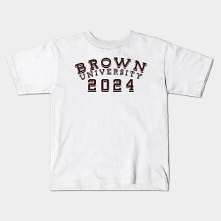 Brown University Class of 2024 Kids T-Shirt